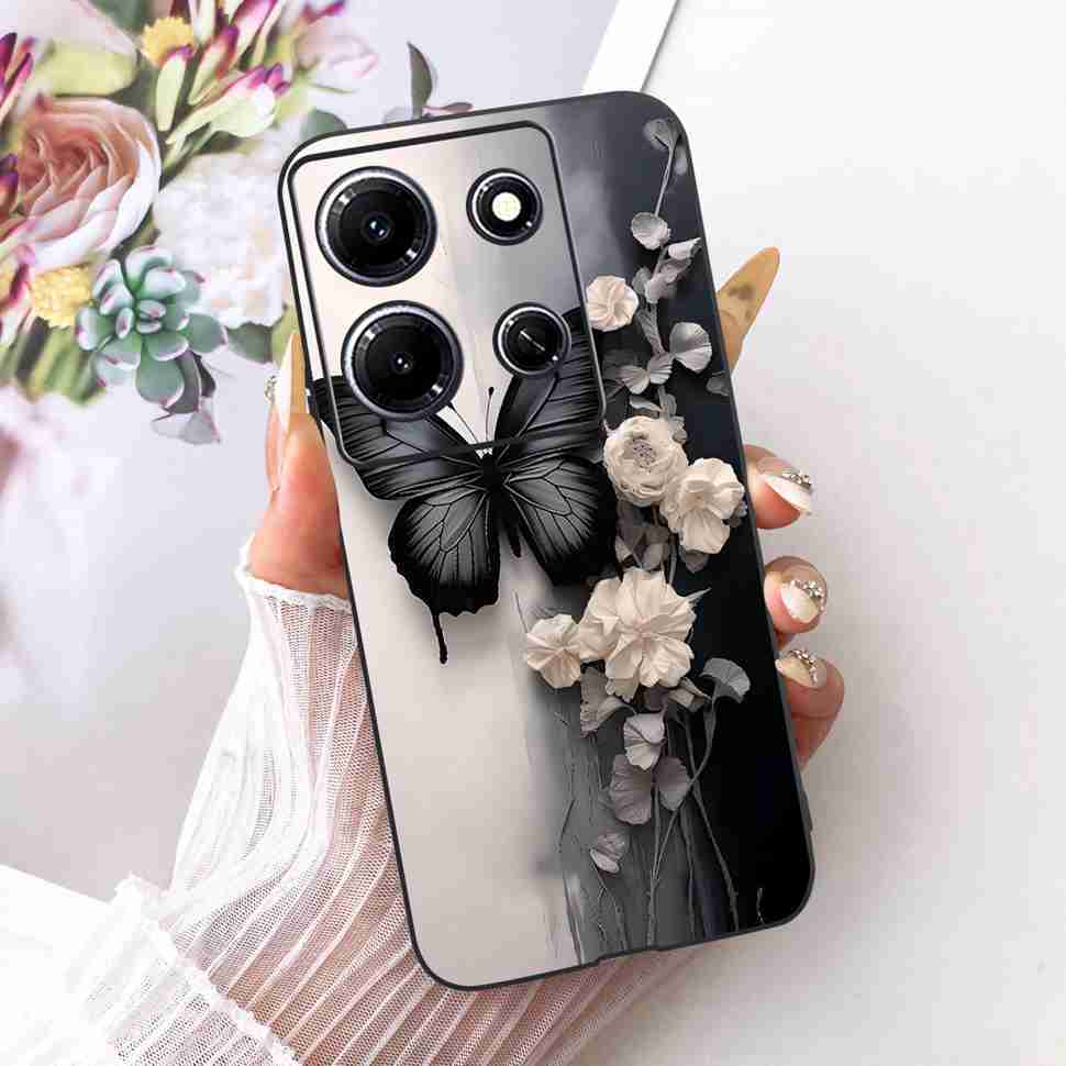 Phone Case For Infinix Note 30i X6716 Stylish Painted Cover For Infinix Note30i Note 30i Soft Silicone Shockproof Cover Fundas