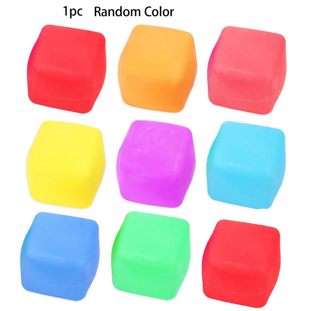 Restless Dough Pressure Ball, Crystal Mud, Soft Fidget Clay Toy That Soothes Anxiety, with Gentle Finger Pressure Random Colors