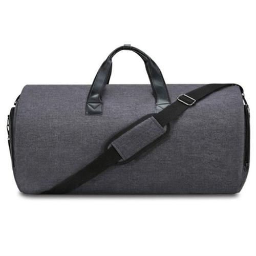 Carrying Garment Bag Large Travel Flight Duffel Bag with Shoe Compartment& Detachable Shoulder Strap for Men Women Business Trip