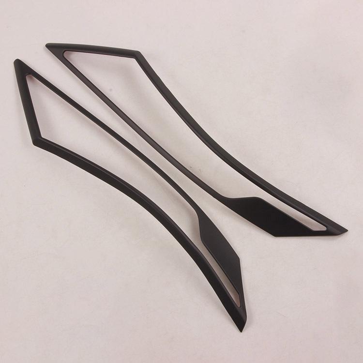 2019 L200/TRITON-ABS Black Headlight Cover Frame Decoration