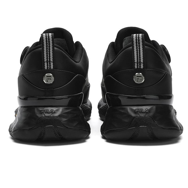 FILA Velocity Stylish Minimalist Casual Sports Comfortable Versatile Low-Top Golf Shoes Men sneaker Black A12M531715FBB