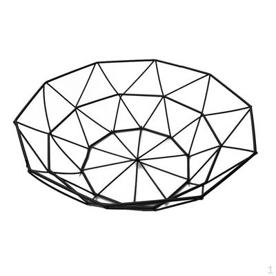 Anti-rust Coated Wire Metal Fruit Bowl Tabletop