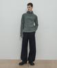 MOONSUN Unisex, Side Zip Wool Sweat Pants / Navy