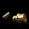 Ntcpefy 10pcs Gold Plated Plug Cap Short Circuit Socket, Phono Connector Shield Jack Socket Cover Cap