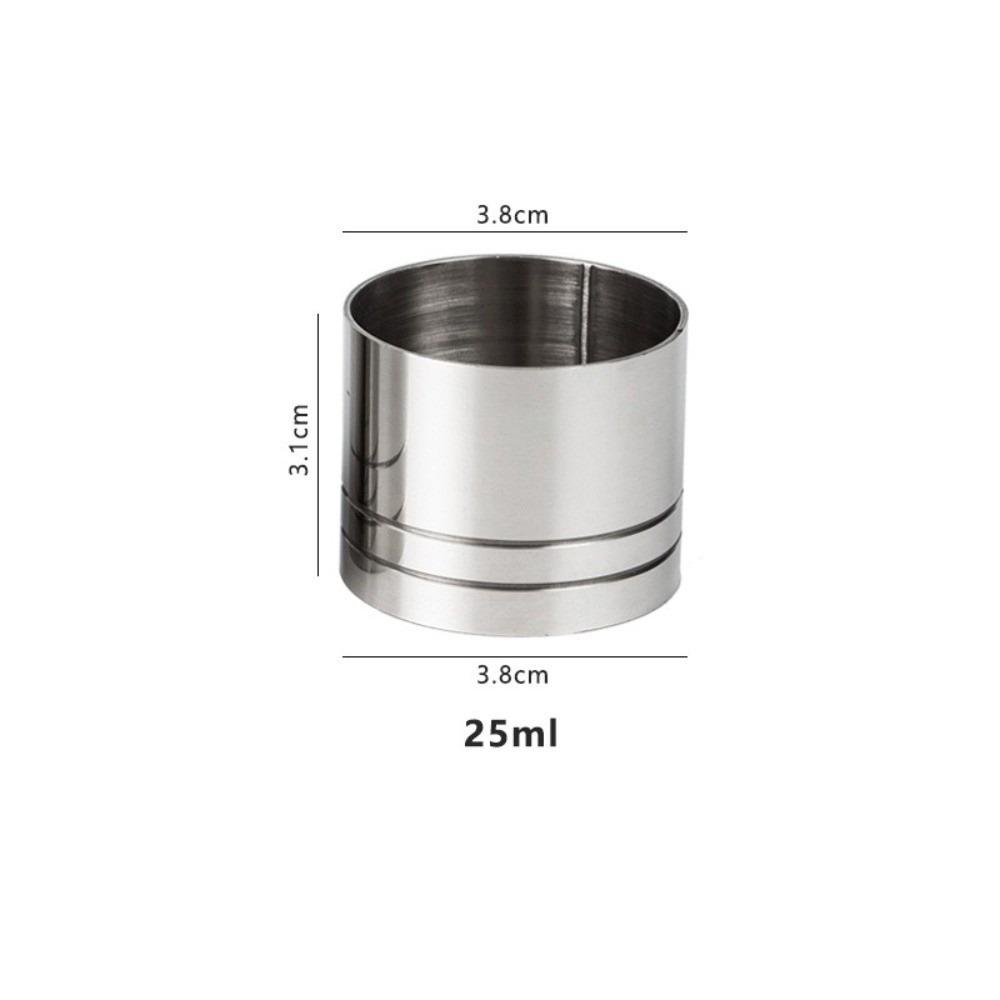 25/35/50ml New Barware Stainless Steel Bar Accessories Kitchen Gadgets Measure Cup Cocktail