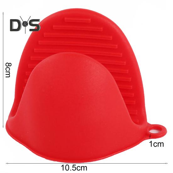 1Pc Oven Glove Anti Scald Non Slip Flexible Waterproof Easy To Clean Heat Insulation Plastic Easy Hanging Baking Mitt Kitchen Supplies