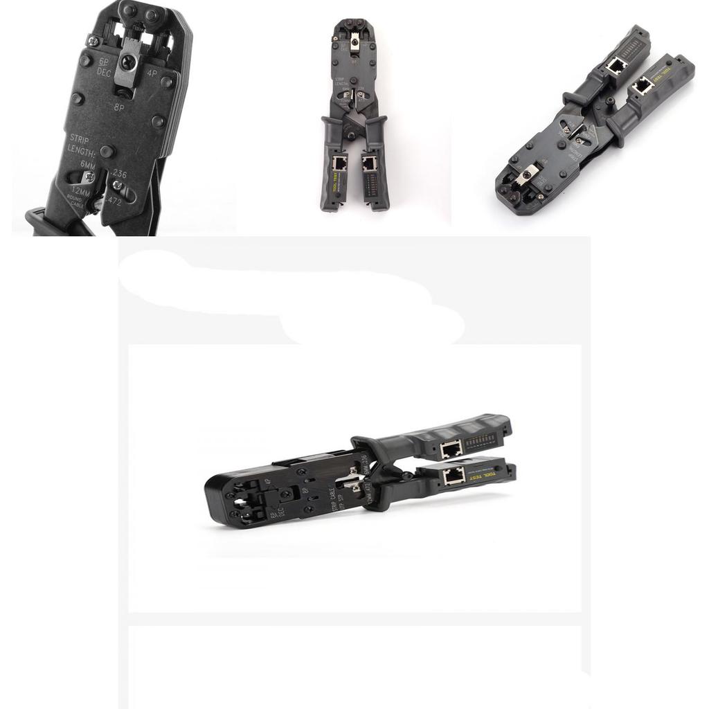Premium Quality Network Lan Cable Crimper Stripper Cutter Pliers Tester For Rj45 Rj11 Rj9
