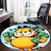 1pc Garfield Chair Carpet for Office Non-Slip, Soft & Comfortable, Carpet for Office, Gaming, Lightweight Round Floor Mat