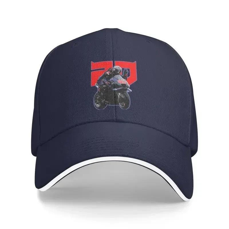 Personalized 20 Fabio Quartararo Baseball Cap for Men Women Breathable Motorcycle Rider Racing Dad Hat Streetwear