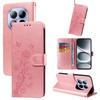 For Xiaomi Redmi Note 15 Pro 5G (Global) Leather Case Butterfly Floral Imprint Wallet Stand Cover