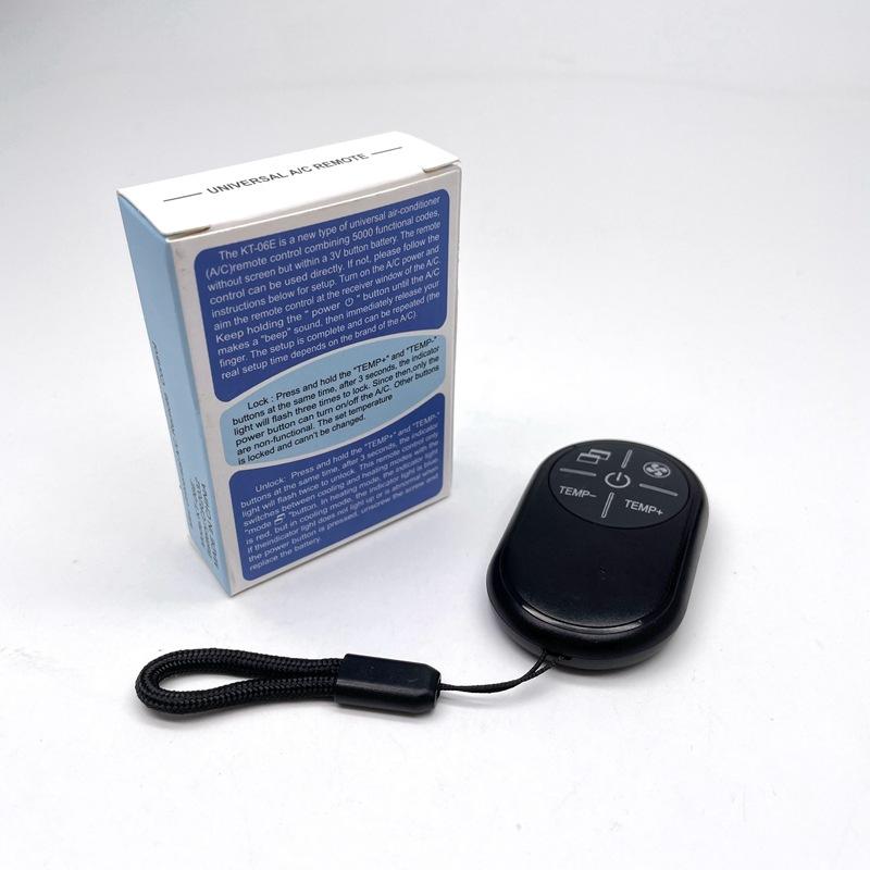 Kt-06E Universal Multi Brand Air Conditioner Remote Control Portable Ac Accessories Manual Code Matching Auto-Learning