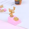 1Pcs Mini Retro Phone Miniature Food Play Scene Model