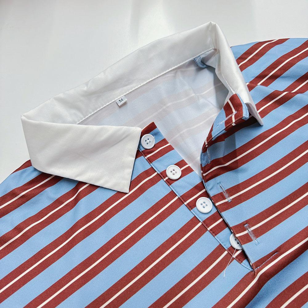 American Retro Autumn Winter V-Neck Color-Block Striped Long Sleeve T-Shirt Women's Cool and Spicy Personality Fashion Long Sleeve Top