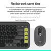 Logitech POP ICON COMBO Wireless Keyboard Mouse Set