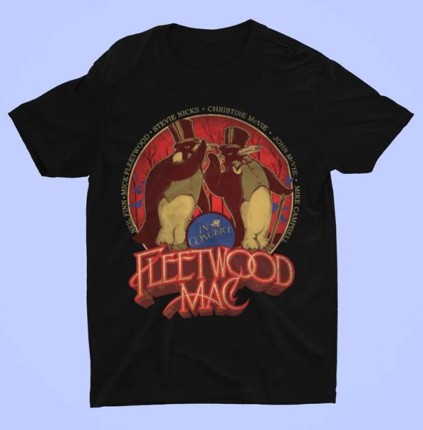 Fleetwood Mac T-shirt Band Tee Fleetwood Mac shirt S