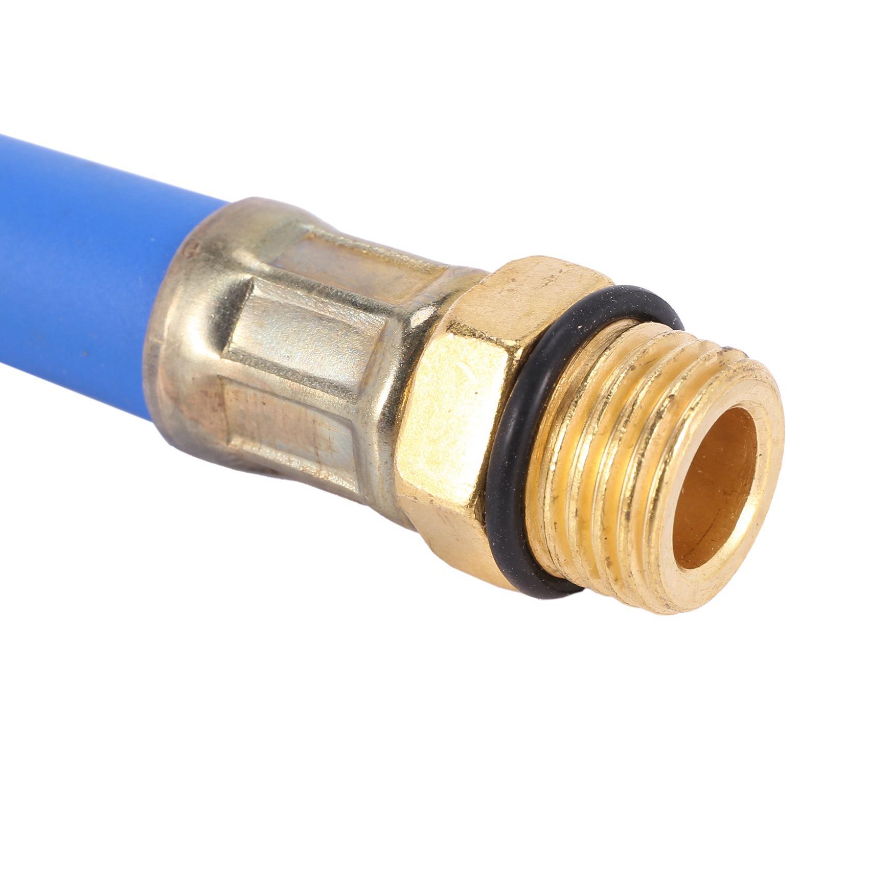 2X Motorcycle Car Rubber Hose Air Tire Inflator Pump Air Tire Pipe Hose Valve