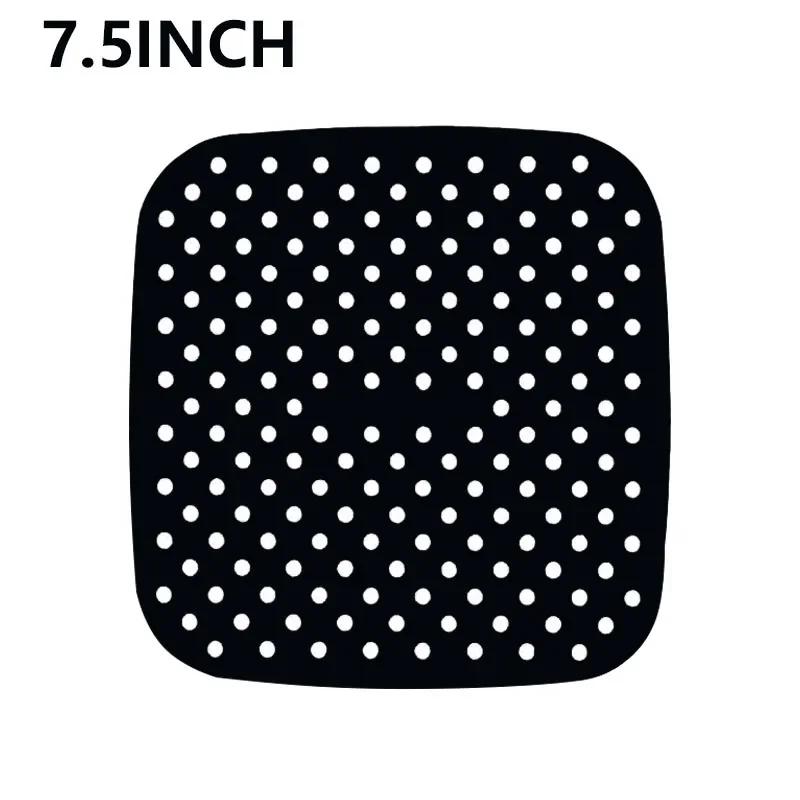 

Eco-friendly Non-Stick Cooking Mat Kitchen Utensils Accessories Air Fryer Liner Baking Inner Liner Steamer Pad