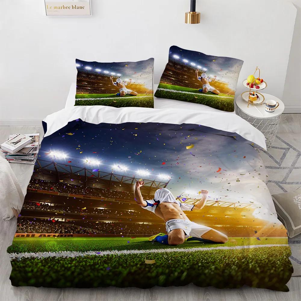 Comforter Football Bed Set Adults Winter S Kidstwin Full Queen King Bedroom Set Home Textile Housse De Couette