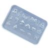 Silicone 3D Nail Embellishment Molds Various Shape Small Accessories Crafting Molds Present for Beauty Enthusiasts