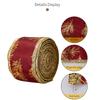 5Meters Glittering Powder Leaf Christmas Ribbon Festival Gifts Wrapping for Holiday Gifts and Christmas Tree Decoration