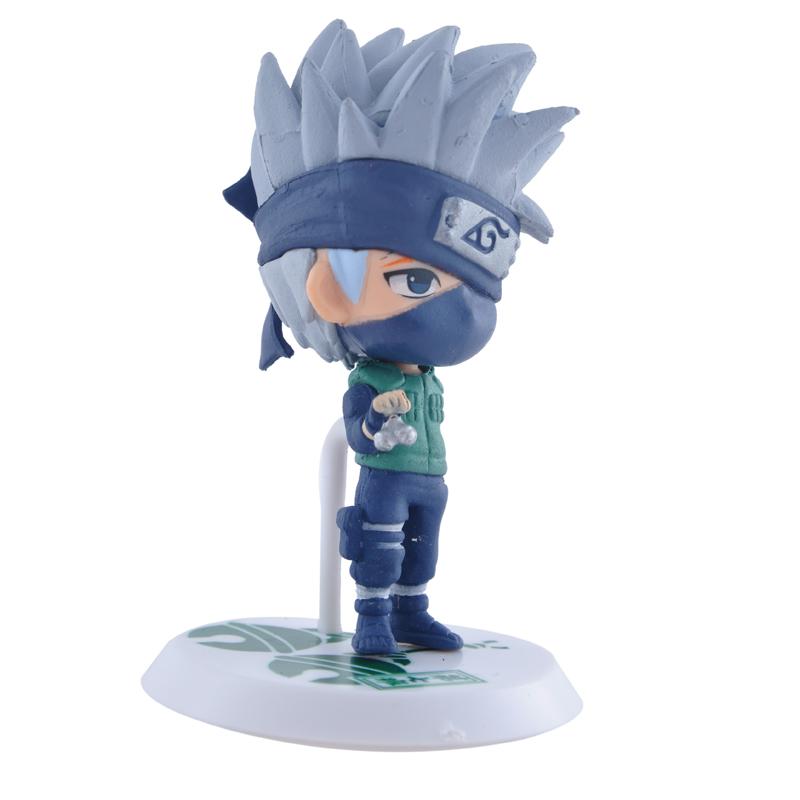 Uzumaki Naruto Shippuden Anime PVC Action Figure Hatake Kakashi 18 Q Version Model Naruto Statue Collectible Toy Figma Gifts