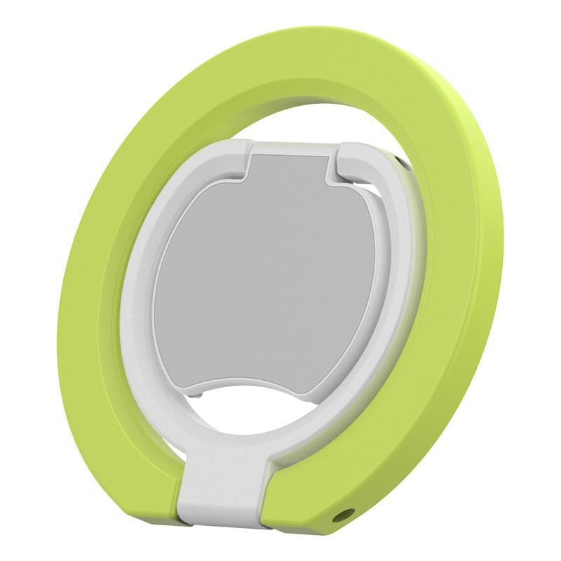 Dual Ring Magnetic Phone Stand Foldable 360 Rotation Magsafe Ring Holder Cute Colorful Portable Phone Grip