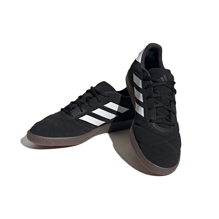 Adidas Court Sala Round Toe Comfortable Indoor Soccer Shoes Men Sneakers Black White IE1571
