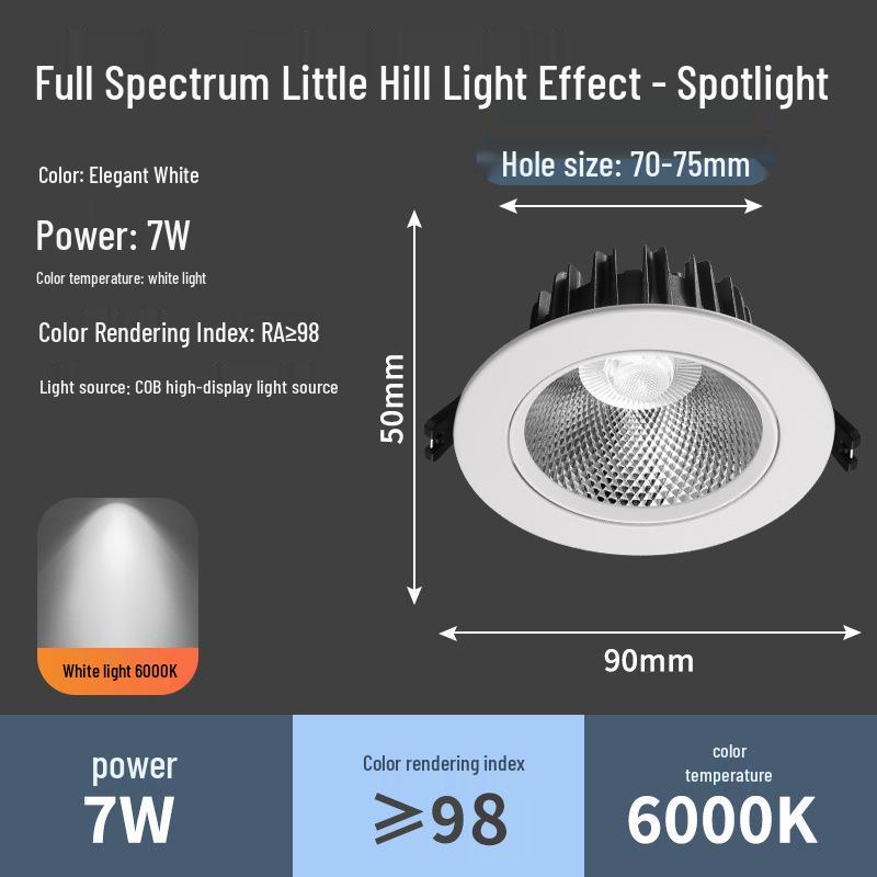 Recessed Super Bright Ceiling Downlight for Home and Commercial Spaces