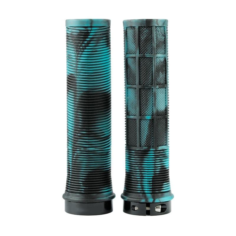 NPY Bicycle Handles Mtb Rubber Lock-on Grip Shockproof Non-slip Mountain/Road Bike Handle Cover Folding Balance Bike Accessories