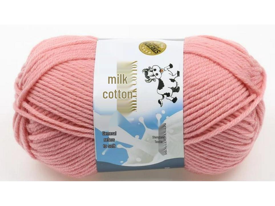 

Пряжа из молочного хлопка, 5 нитей: Пряжа для малышей из чистого хлопка, средней толщины для ручного вязания шапок своими руками