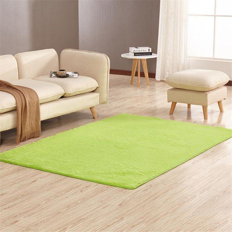 Luxuriously Fluffy Rugs With Antiskid Design For Cozy Living Room Elegance