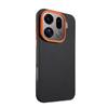 Funda de Teléfono Móvil de Cuero Liso con Succión Magnética FindX9 para Oppo Find X9 Pro Pantalla Curva+Lente de Metal+Carcasa Dura Integral