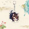 6cm Cute Anime Scum Villain Self Saving System Acrylic Keychain Shen Qingqiu Luo Binghe Cosplay Bag Pendant Decoration Toys Gitf