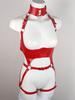 Sex Toys for Women Flirting Adjustable Erotic Handcuffs Neck Ankle Bondage Harness Open  Adult Couple Slave Restraints