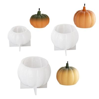 Easy To Demold Candle Mould Gypsum Mold for Handmade Home Decoration Pumpkin Aromatherapys Mold Jewelry Making Tool