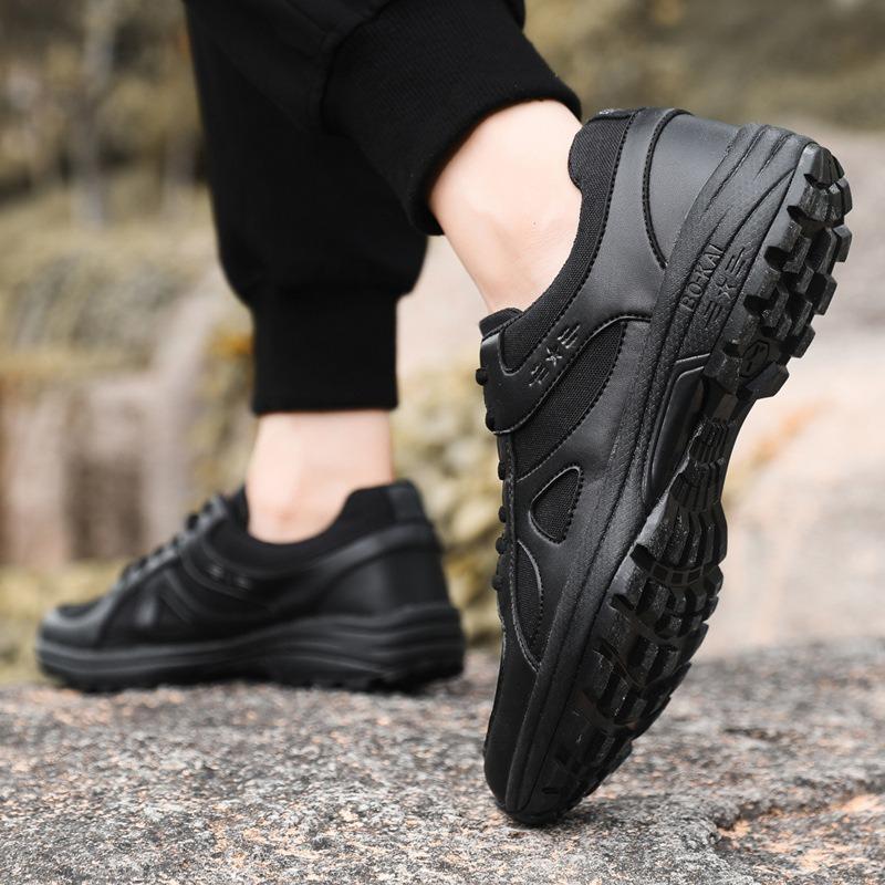 Training shoes men's shoes new mountaineering sports casual shoes men's mesh breathable non-slip soft sole