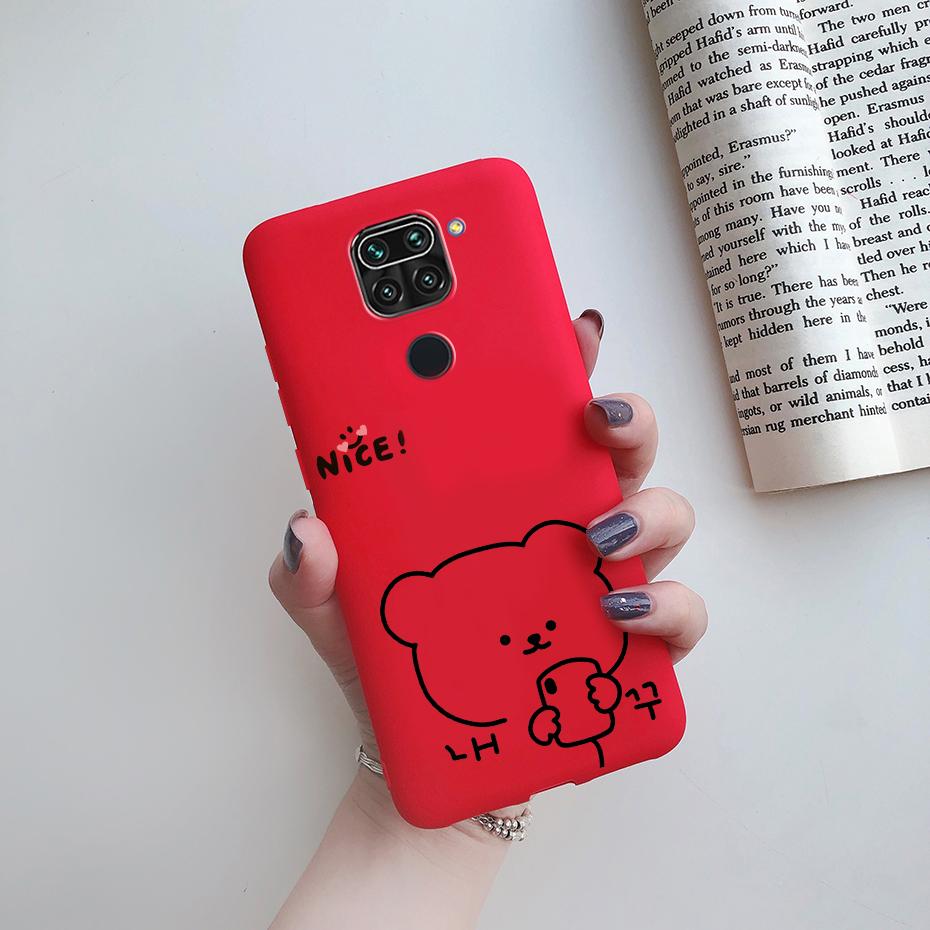 Case For Xiaomi Redmi Note 9 Case Soft TPU Silicon Cover Xiaomi Xiomi Redmi Note 9 Note9 RedmiNote9 Phone Back Cases Cover Funda