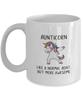 New Unicorn Aunticorn Ceramic Coffee Mug Water Cup Aunt Foreign Trade Unicorn Mug