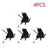1-5PCS Fishing Cat Aquariums Decorations Fishtanks Hangable Decors Landscape AquaticPet Fishtank Ornament Desktop Accessories