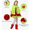 Grinch Kinderkostüm Mit Umhang Und Kleid Für Weihnachtsfeier Kostüm