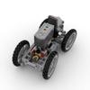 Technological Four-Wheel Drive Car Building Blocks Parts With Motor Puzzle Toys Moc Bricks Stem Education Boys Gift