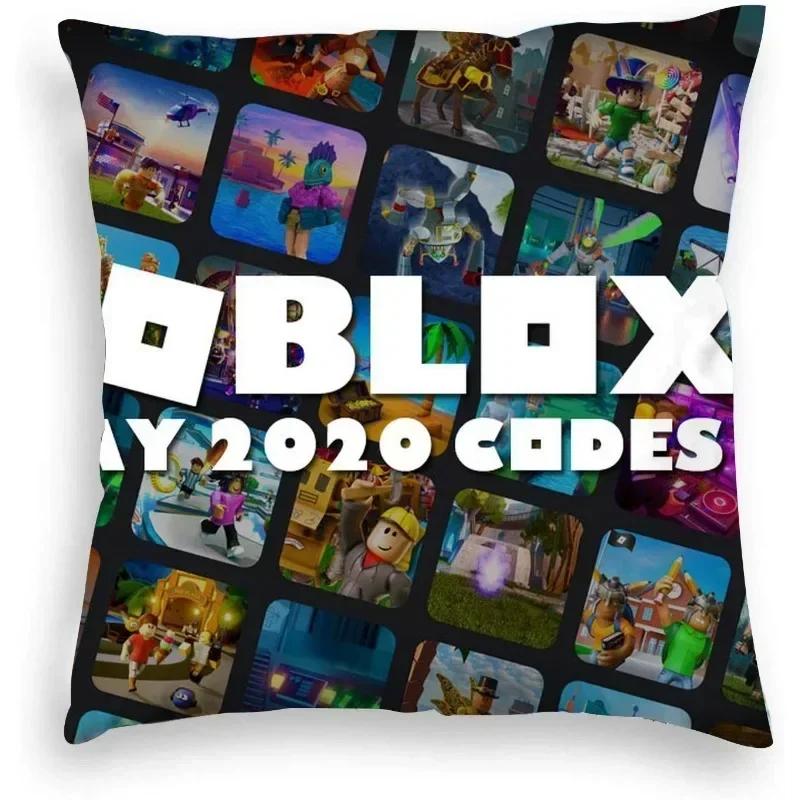 Roblox Game For Roblox Cartoon Print Peripheral Pillow Case Cushion Cover Home Decor Birthday Gift Pillowcover