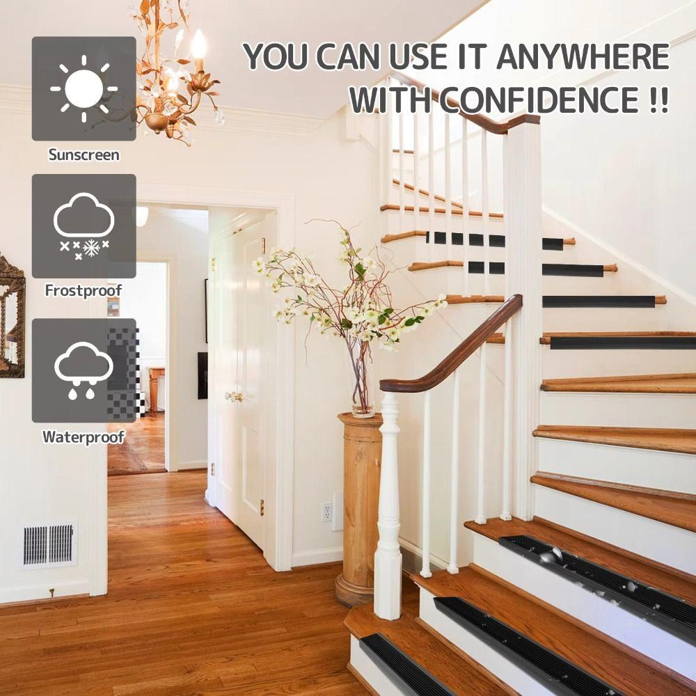 L-Shaped Stair Edge Trim Self-adhesive Anti-Slip Edging New Stair Edging Strips  Indoor And Outdoor
