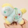 Multiple Colors Horse Pendant Keychain Lifelike Animal Kawaii Style Horse Keychain Soft Material Mini Stuffed Doll Friend Gift