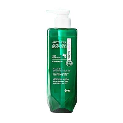 Shower Mate Artemisia Acne Care Body Wash 400ml | AHA BHA Kroppstvål, Koreansk Ört Kroppsvård, pH-balanserande Tvätt