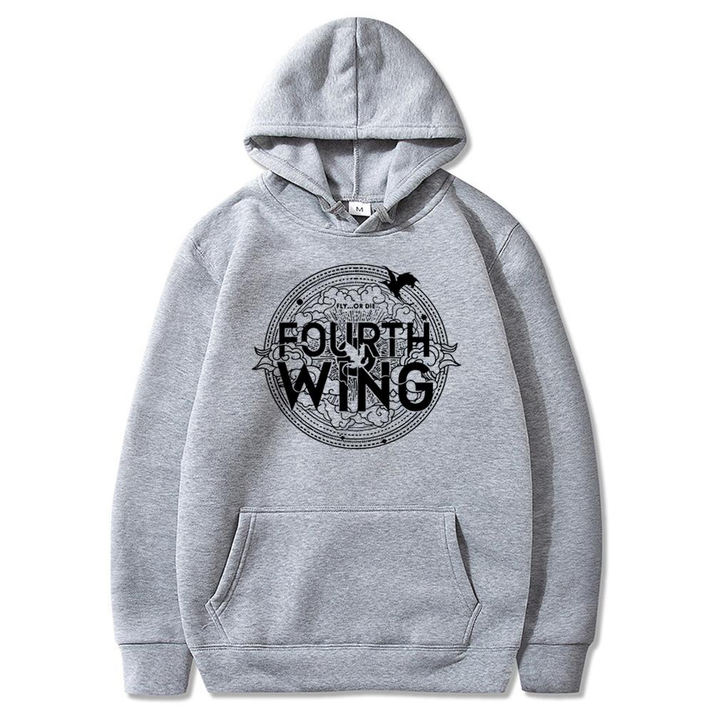 Basgiath War College Hoodie Fourth Wing Shirt Dragon Rider Violet Sorrengail Hooded Sweatshirt Book Lover Hoodies Gift for Fans