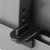 4 Pack Adjustable Sliding Window Lock No Drill Installation Child Pet Safety Stopper Fits 1-28mm Rails Home Security Device