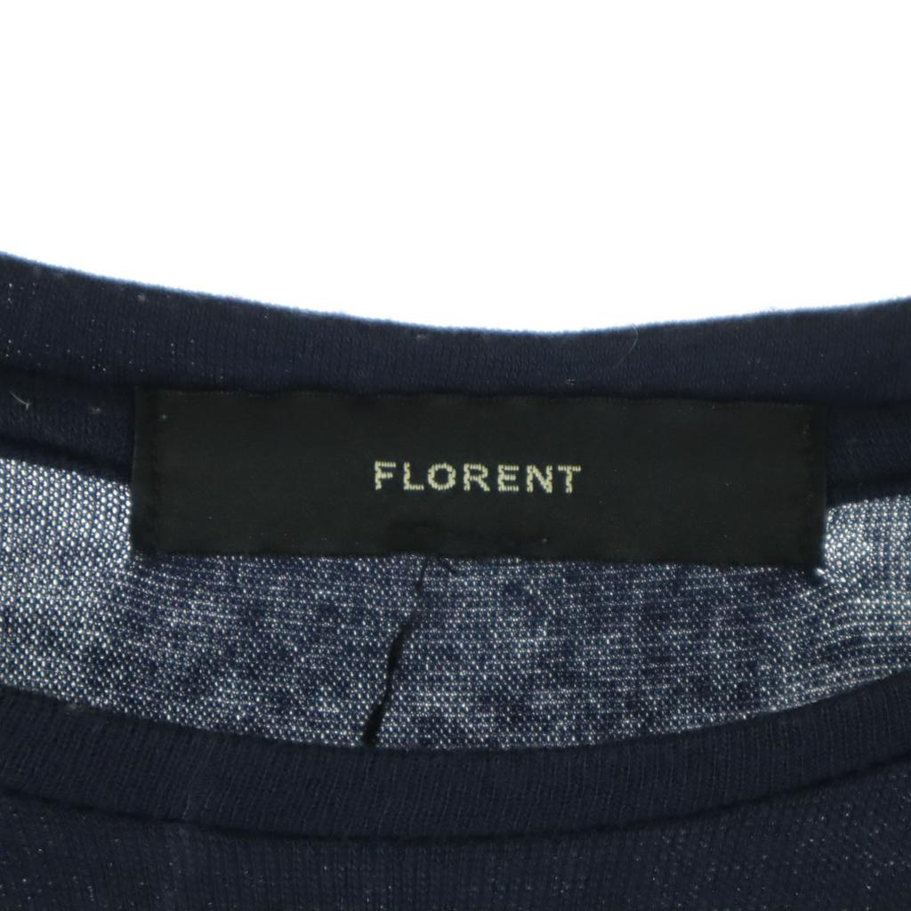 FLORENT Made In Japan Long Sleeve Long Dress Navy Women Used