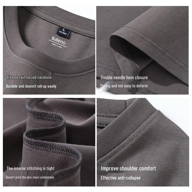 Baleno Men's Long Sleeve Crewneck T-Shirt