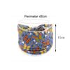 Vintage Knot Wide Headbands Boho Printed Headscarf New Turban  Girls